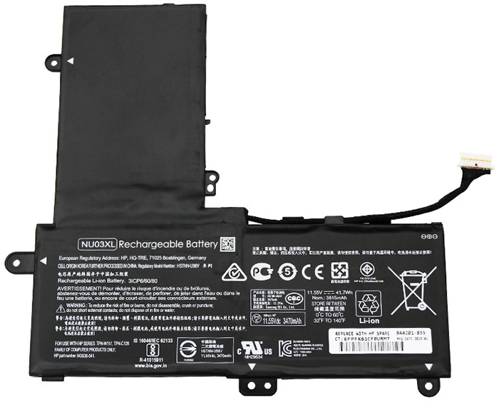 Baterie Notebooku Náhrada za HP  Pavilion-x360-Convertible-PC-Series 