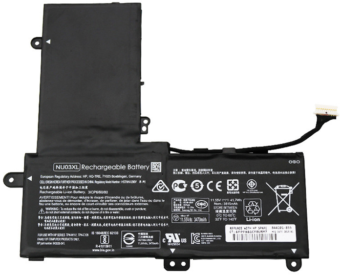 Laptop Battery Replacement for Hp TPN-W117TPN-C128 Laptop Battery Replacement for Hp TPN-W117TPN-C128