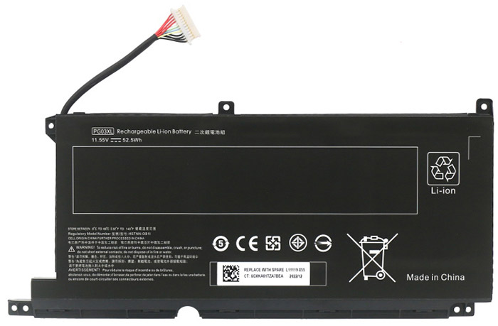 Laptop Battery Replacement for HP Pavilion-Gaming-15-dk0135TX 