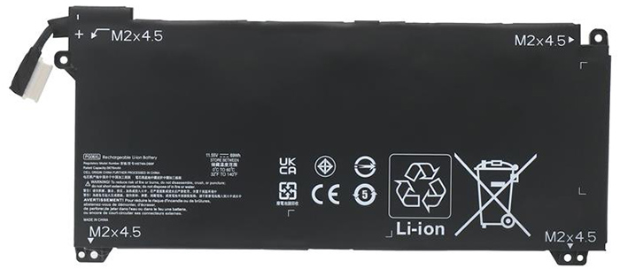 PC batteri Erstatning for HP L48431-2C1 