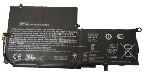 PC batteri Erstatning for HP Spectre-x360-134021ca 