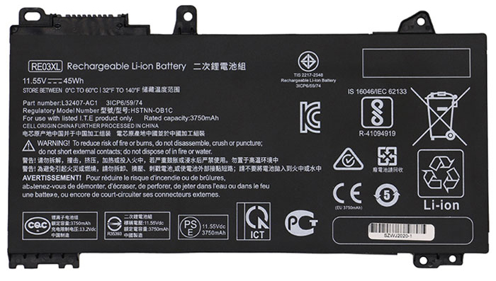 Laptop baterya kapalit para sa HP PROBOOK-430-G6-5PQ75EA Laptop baterya kapalit para sa HP PROBOOK-430-G6-5PQ75EA