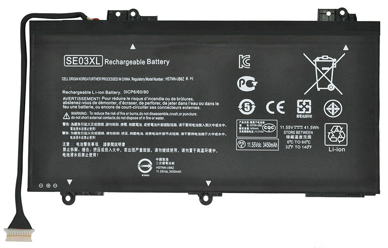 Baterie Notebooku Náhrada za HP SE03XL 