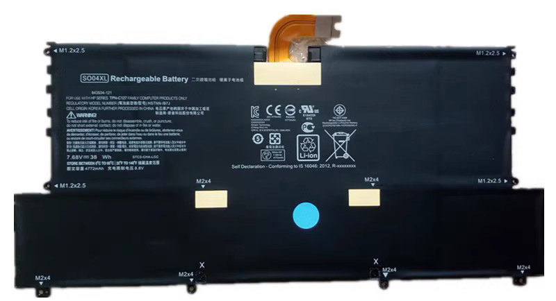 Baterie Notebooku Náhrada za HP Spectre-13-V015TU 