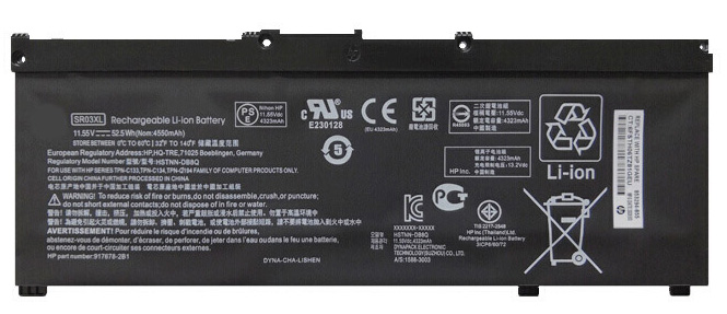 Laptop Battery Replacement for HP  Gaming-15-cx0021ns 