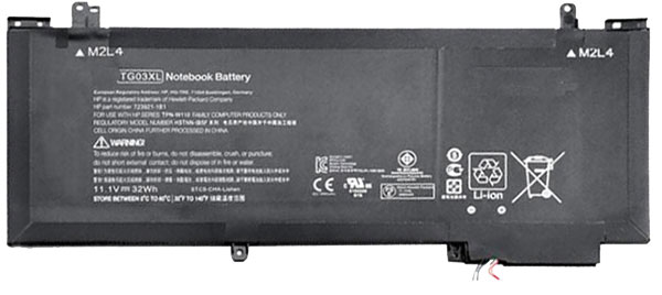 Bateria Laptopa Zamiennik HP TG03XL 