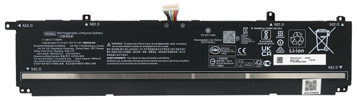PC batteri Erstatning for HP OMEN-16-b0000TX 
