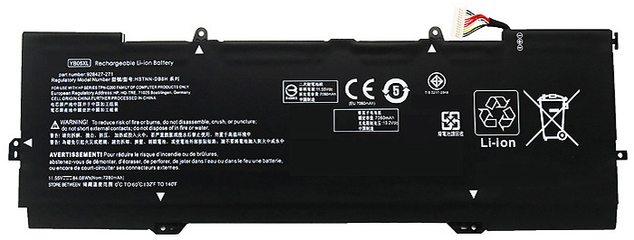PC batteri Erstatning for hp Spectre-X360-15-CH030NZ 