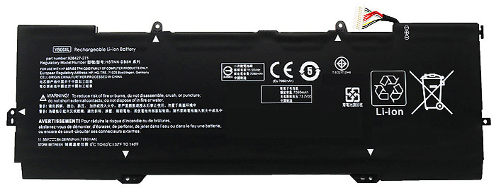 bateria do portátil substituição para Hp Spectre-X360-15-CH003NF 