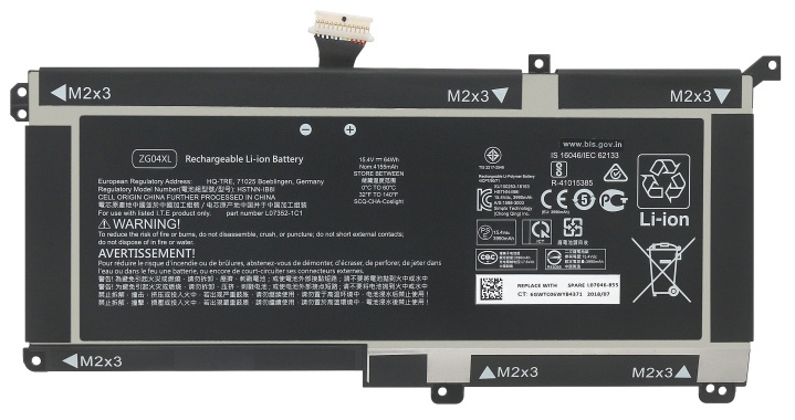 Baterai laptop penggantian untuk HP EliteBook-1050-G1-4PJ11PC Baterai laptop penggantian untuk HP EliteBook-1050-G1-4PJ11PC