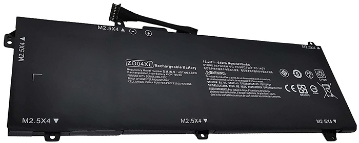 bateria do portátil substituição para HP ZBook-Studio-G4-2WU02ES 