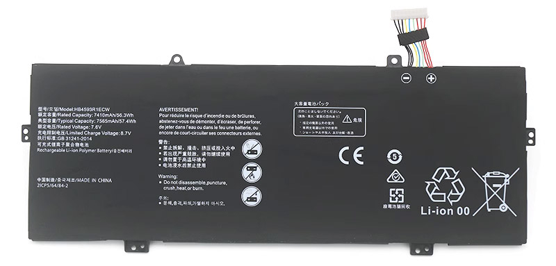 Laptop Akkumulátor csere számára HUAWEI KLVL-WFH9 Laptop Akkumulátor csere számára HUAWEI KLVL-WFH9