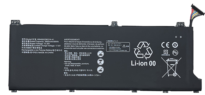 Laptop baterya kapalit para sa HUAWEI HB4692Z9ECW-41 Laptop baterya kapalit para sa HUAWEI HB4692Z9ECW-41