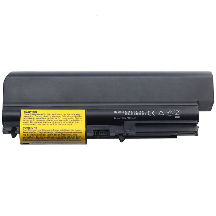Baterie Notebooku Náhrada za LENOVO ThinkPad-R61i(14.1-inch-Wide-screen) 
