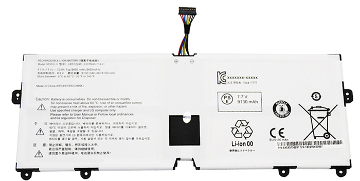 bateria do portátil substituição para LG gram-15-2017-15ZD970 bateria do portátil substituição para LG gram-15-2017-15ZD970