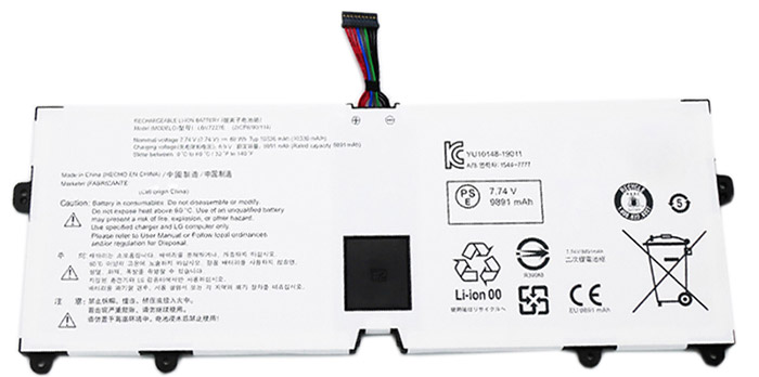 Laptop Akkumulátor csere számára LG gram-17-202017Z90N 