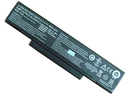 Baterai laptop penggantian untuk CLEVO M660 Series 