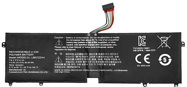 Laptop Battery Replacement for LG Gram-15ZD950-GX5BK 