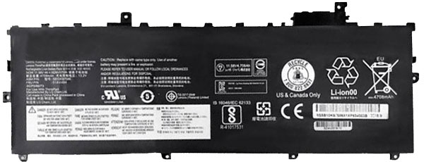 แบตเตอรี่แล็ปท็อป เปลี่ยน LENOVO ThinkPad-X1-Carbon-201820KH0025CD แบตเตอรี่แล็ปท็อป เปลี่ยน LENOVO ThinkPad-X1-Carbon-201820KH0025CD