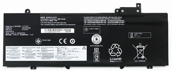 Baterie Notebooku Náhrada za Lenovo ThinkPad-T480S 