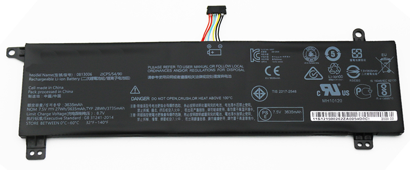 bateria do portátil substituição para Lenovo IdeaPad-120S-11IAP(81A4005WGE) 