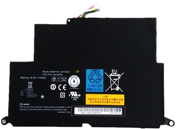 Laptop Battery Replacement for Lenovo 42T4933 