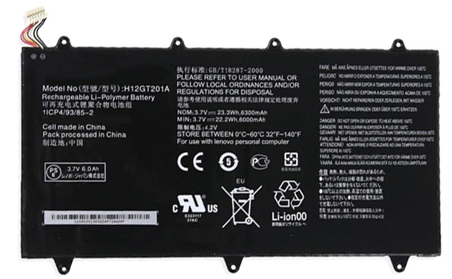 PC batteri Erstatning for Lenovo IdeaPad-A2109IdeaPad-A2109AIdeaPad-A2109-F 