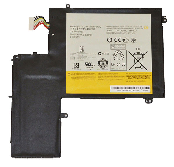 PC batteri Erstatning for LENOVO IdeaPad-U310-59351642 