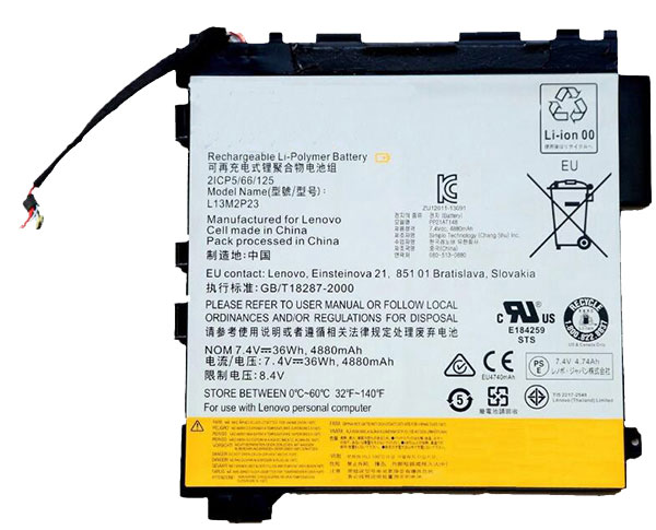 Baterai laptop penggantian untuk lenovo L13S2P21 