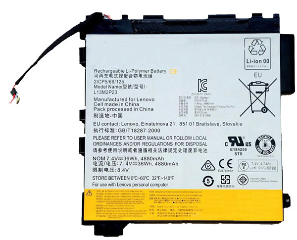 Laptop Battery Replacement for Lenovo L13M2P23 Laptop Battery Replacement for Lenovo L13M2P23