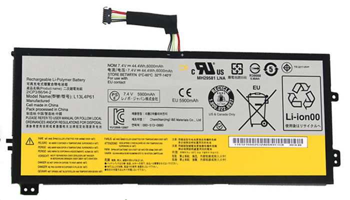 Laptop Battery Replacement for lenovo L13S4P61 