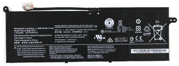 Laptop Akkumulátor csere számára lenovo L15C4PB0 