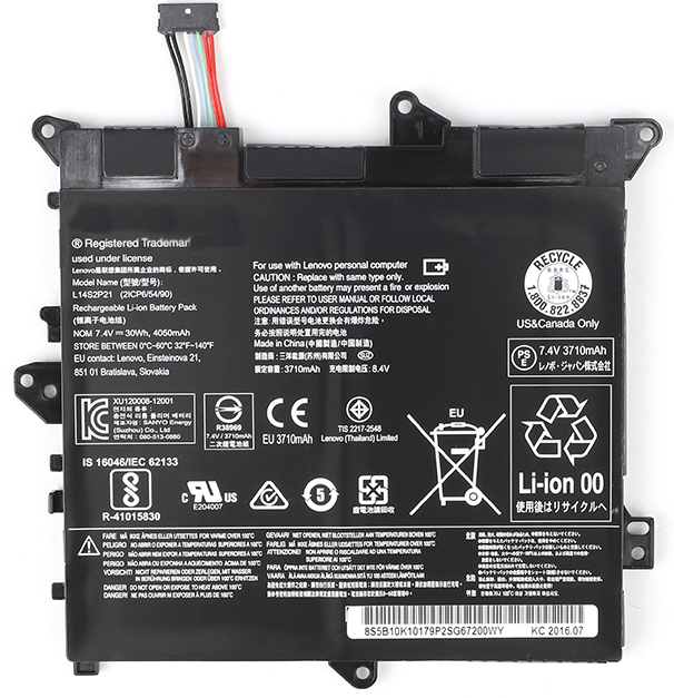 Laptop Battery Replacement for LENOVO Yoga-300-11IBY 