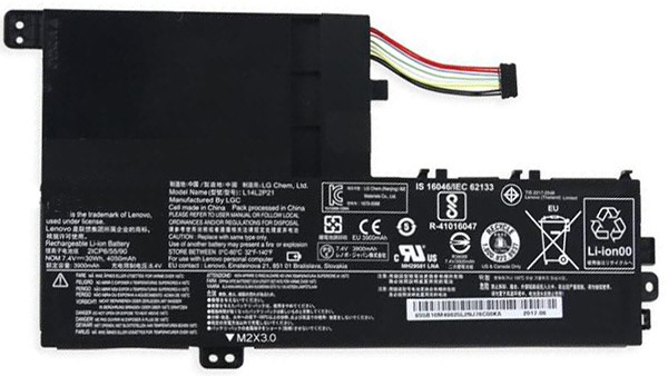 PC batteri Erstatning for LENOVO Yoga-510-15IKB(80VC) 