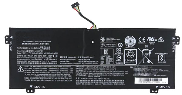 bateria do portátil substituição para LENOVO YOGA-720-13IKBR 
