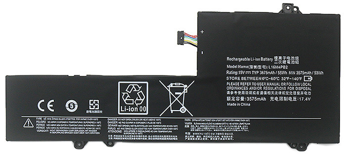 Baterai laptop penggantian untuk Lenovo L16L4PB2 