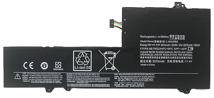 Laptop Battery Replacement for Lenovo L16C4PB2 