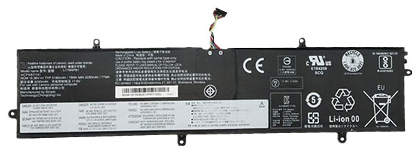 Baterai laptop penggantian untuk Lenovo L17C4PB1 