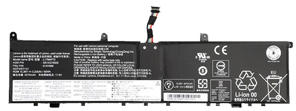 Laptop baterya kapalit para sa Lenovo SB10Q76929 