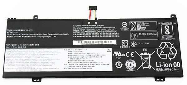 bateria do portátil substituição para lenovo L18D4PF0 