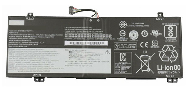 bateria do portátil substituição para lenovo L18M4PF3 