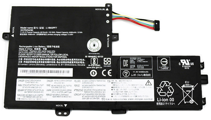 Аккумулятор ноутбука Замена LENOVO L18M3PF6 