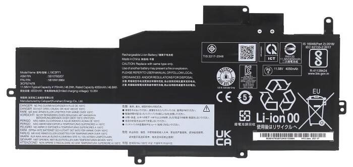 Laptop Battery Replacement for LENOVO ThinkPad-X1-Nano-Gen-1 Laptop Battery Replacement for LENOVO ThinkPad-X1-Nano-Gen-1