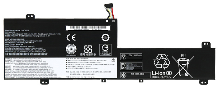 bateria do portátil substituição para LENOVO IdeaPad-FLEX-5-14ALC05-82HU 