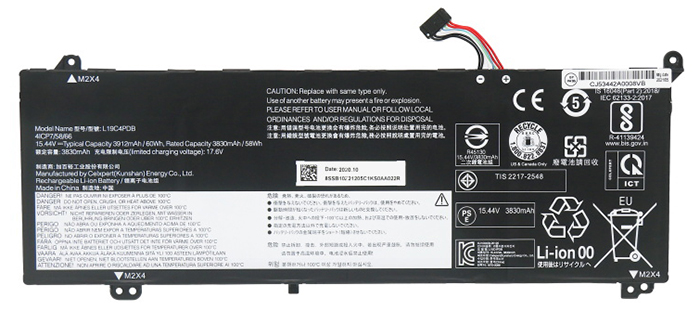 Laptop Battery Replacement for LENOVO ThinkBook-14-G2-ITL 