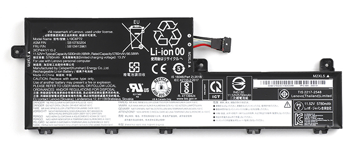 komputer riba bateri pengganti LENOVO ThinkPad-P15v-20TR-Gen-1 