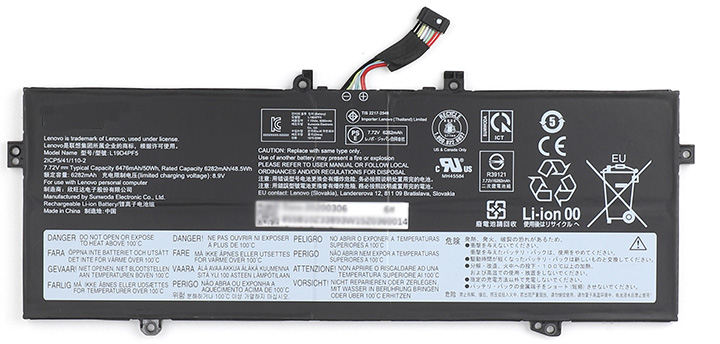 PC batteri Erstatning for LENOVO Yoga-13s-2021 