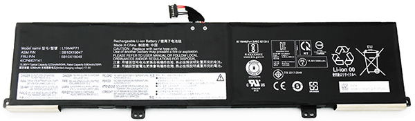 Baterie Notebooku Náhrada za lenovo L19L4P71 