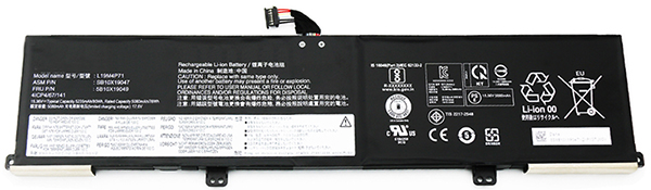 bateria do portátil substituição para LENOVO L19L4P71 