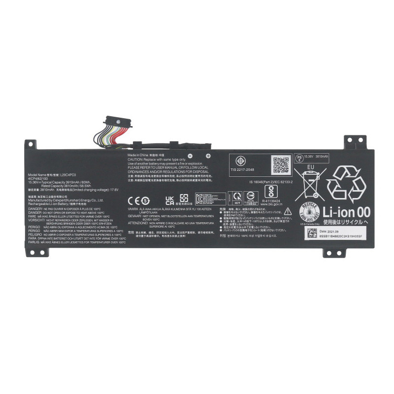 Notebook Akku Ersatz für Lenovo SB11B48848 Notebook Akku Ersatz für Lenovo SB11B48848